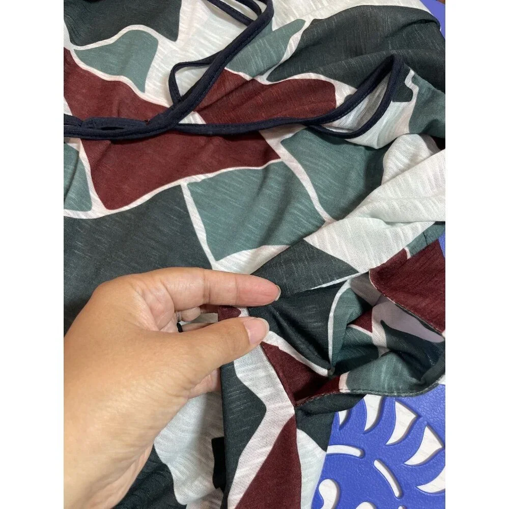 Mountain Hardwear Womens Everyday Perfect Dress Size M Colorful Abstract Pattern
